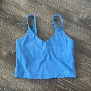 lululemon athletica Blue Tank Top
